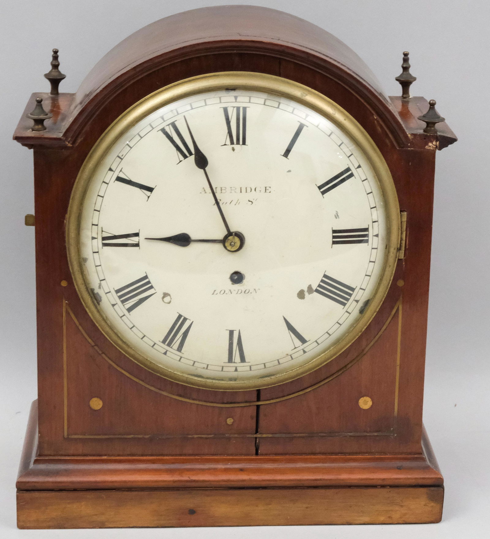 Ambridge English Mahogany Shelf Clock (1 of 10)