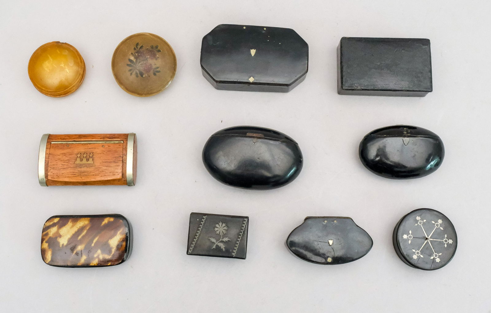 Collection of Antique Snuff Boxes (1 of 5)