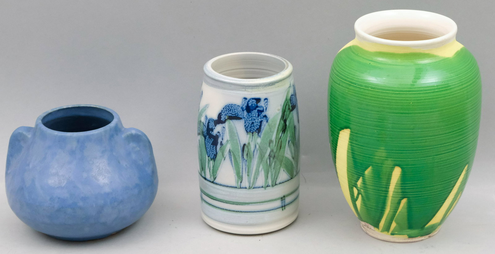 Lot of 3 Pieces American Art Pottery (1 of 6)