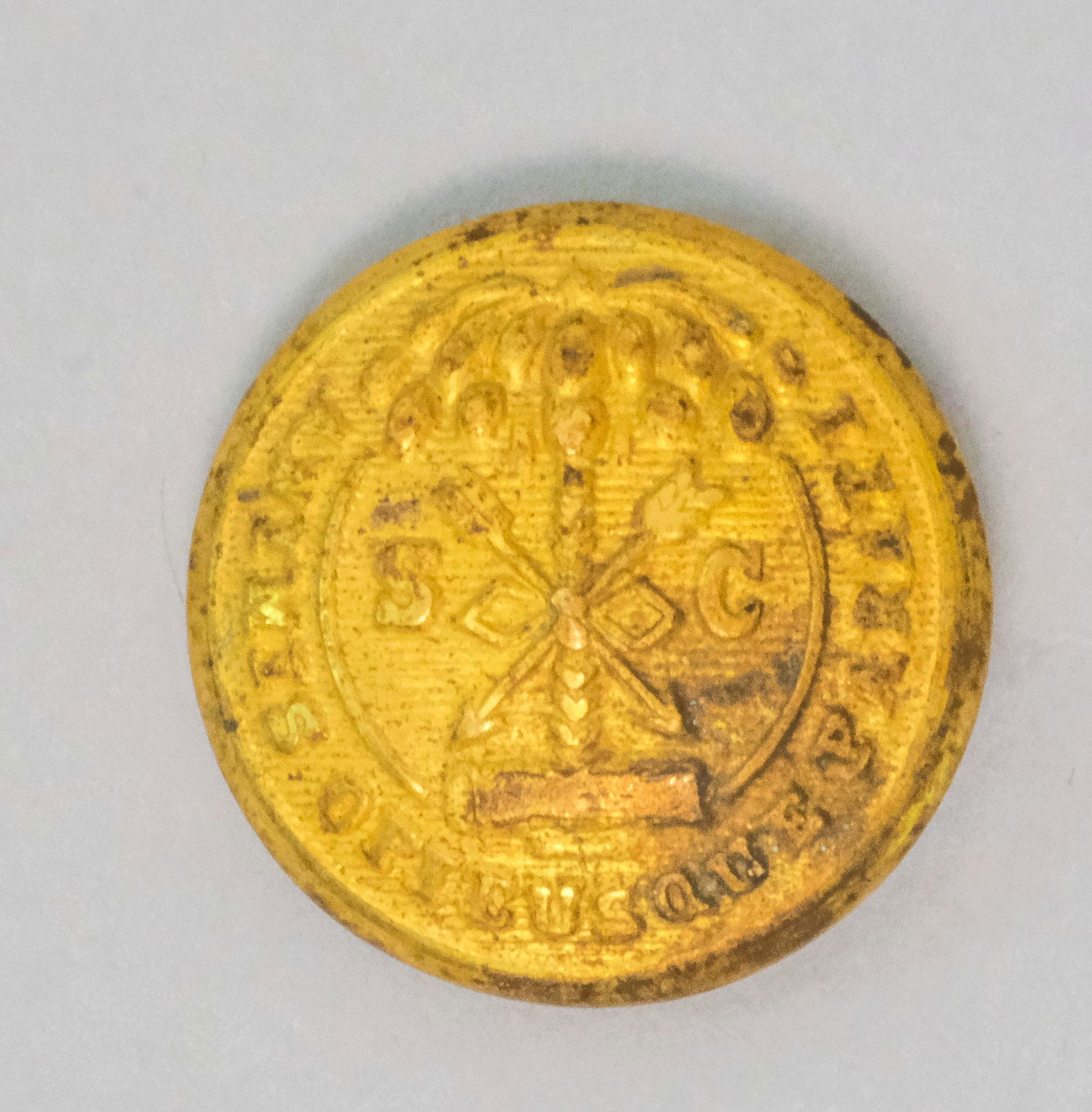 John Rugheimer South Carolina Militia Button (1 of 4)