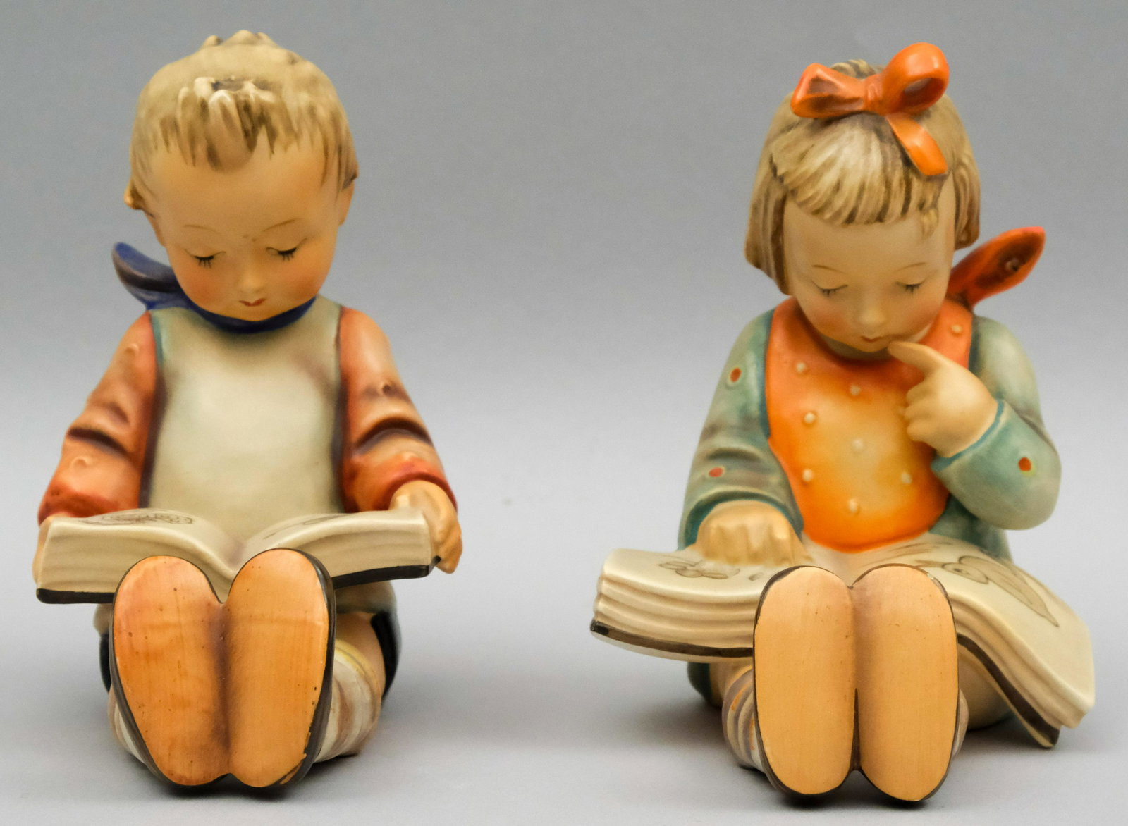 Lot of 2 Hummel Figurines: All marked as shown. 6 1/4".