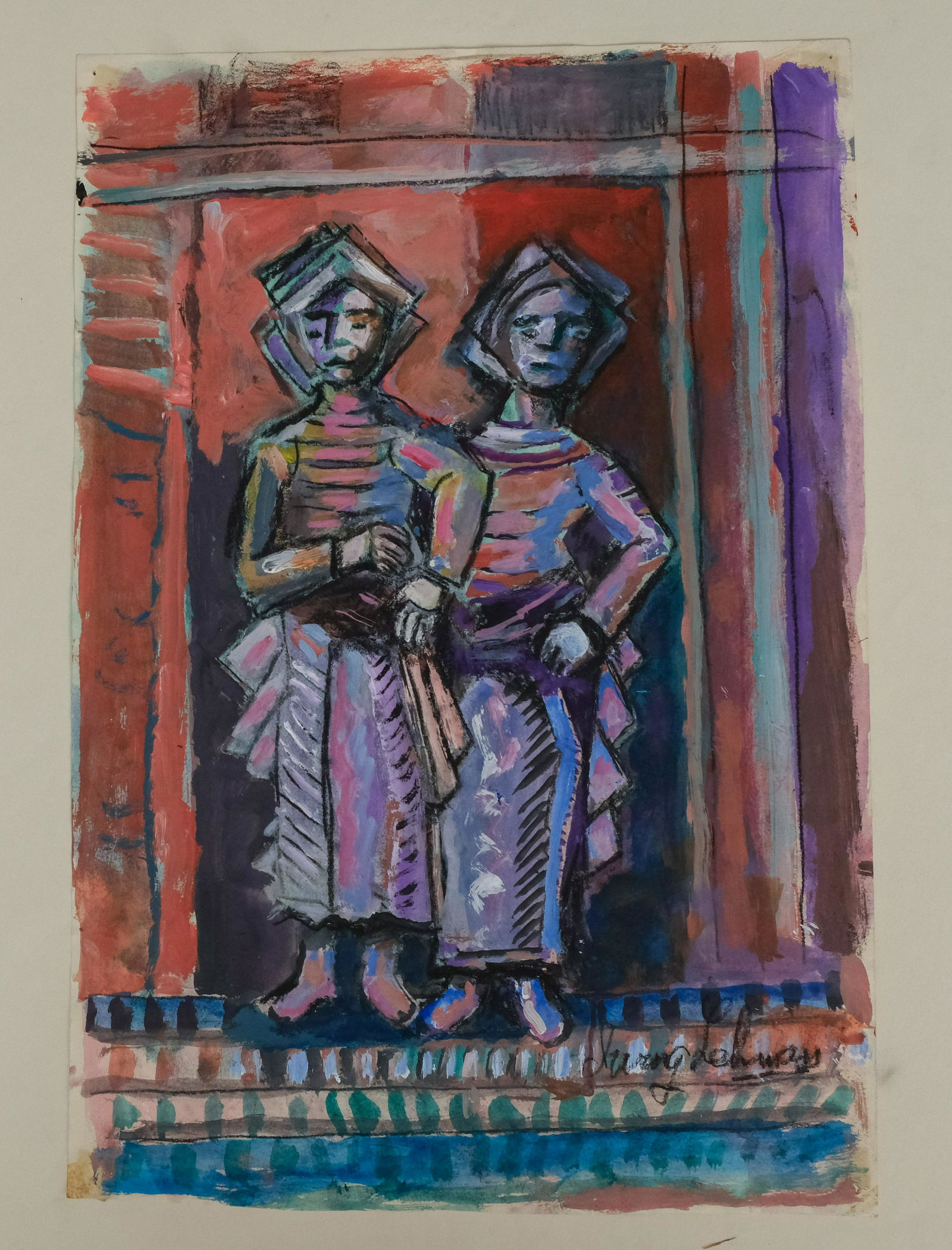 Irving George Lehman, Lot of 3 Watercolors (1 of 9)