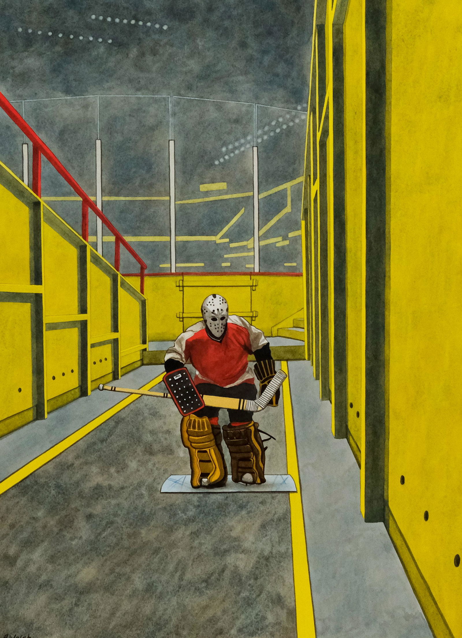 Alexander Walsh "Hockey Goallie" (Misspelled) (1 of 7)