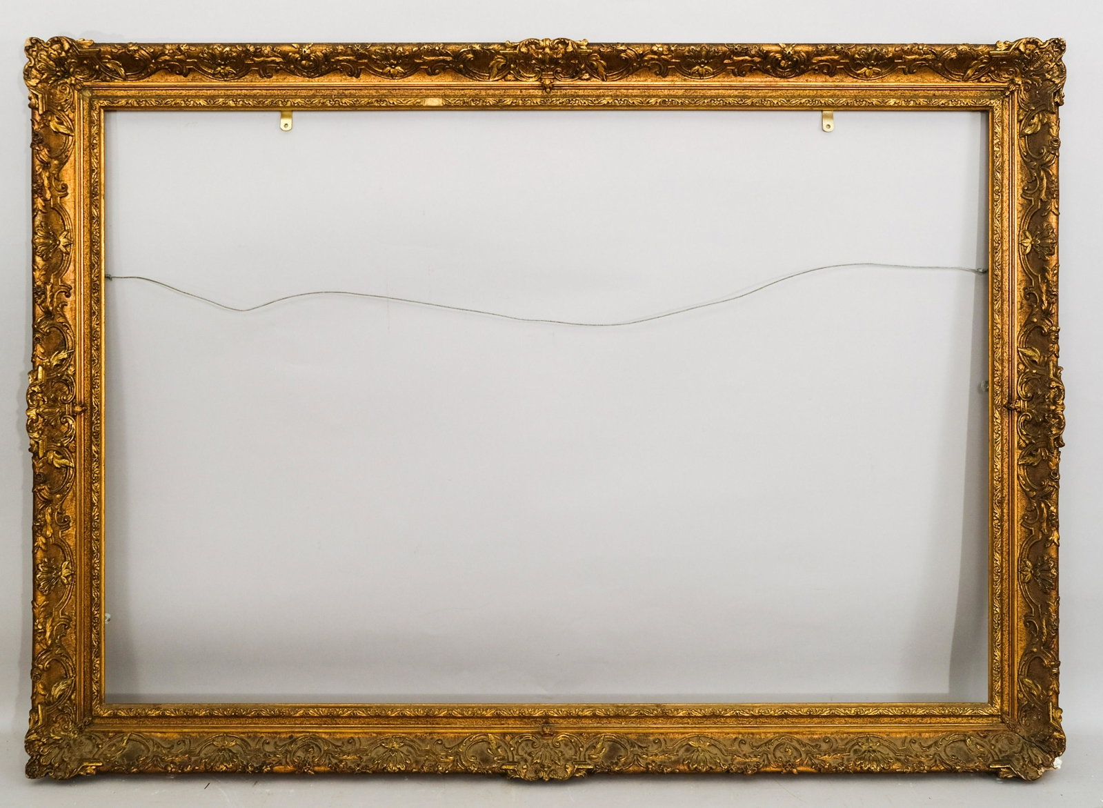 Louis XIV Giltwood Frame: American, ca. 1960, likely made by Newcomb Macklin. Rabbet: 28" x 41" Overall Dimensions: 33 1/2" x 47" Molding Width: 3 1/4"