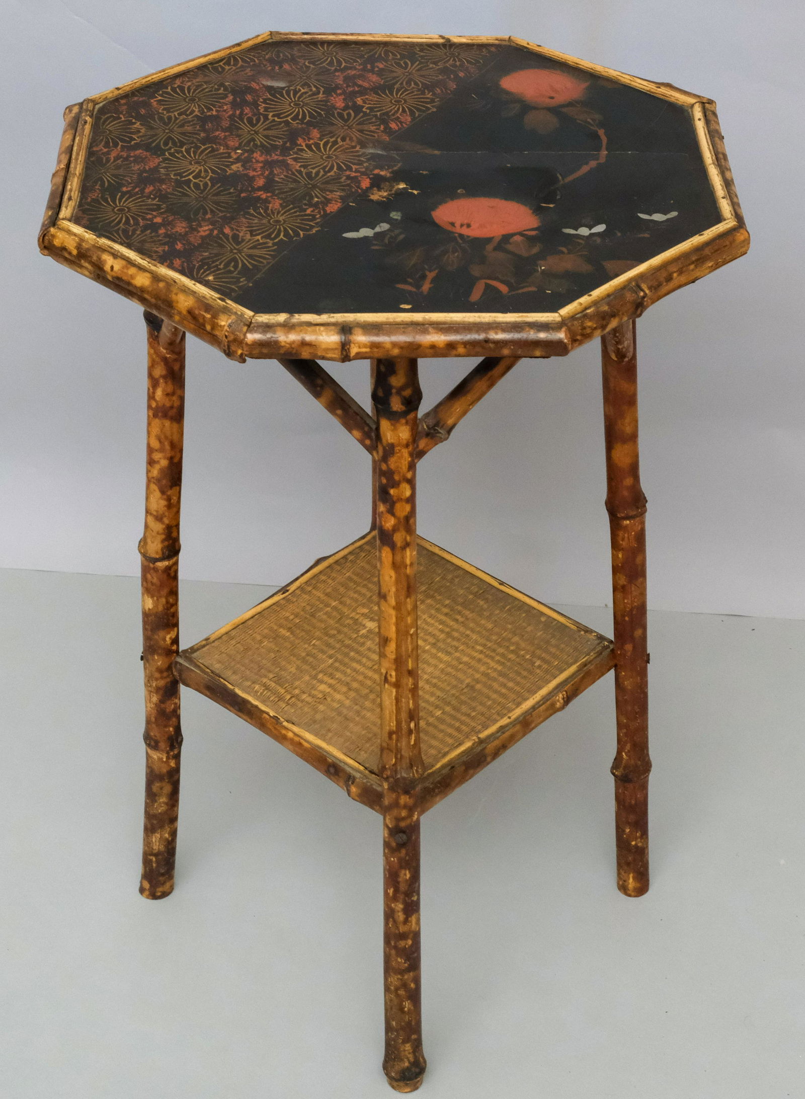 Victorian Bamboo and Lacquer Table (1 of 9)