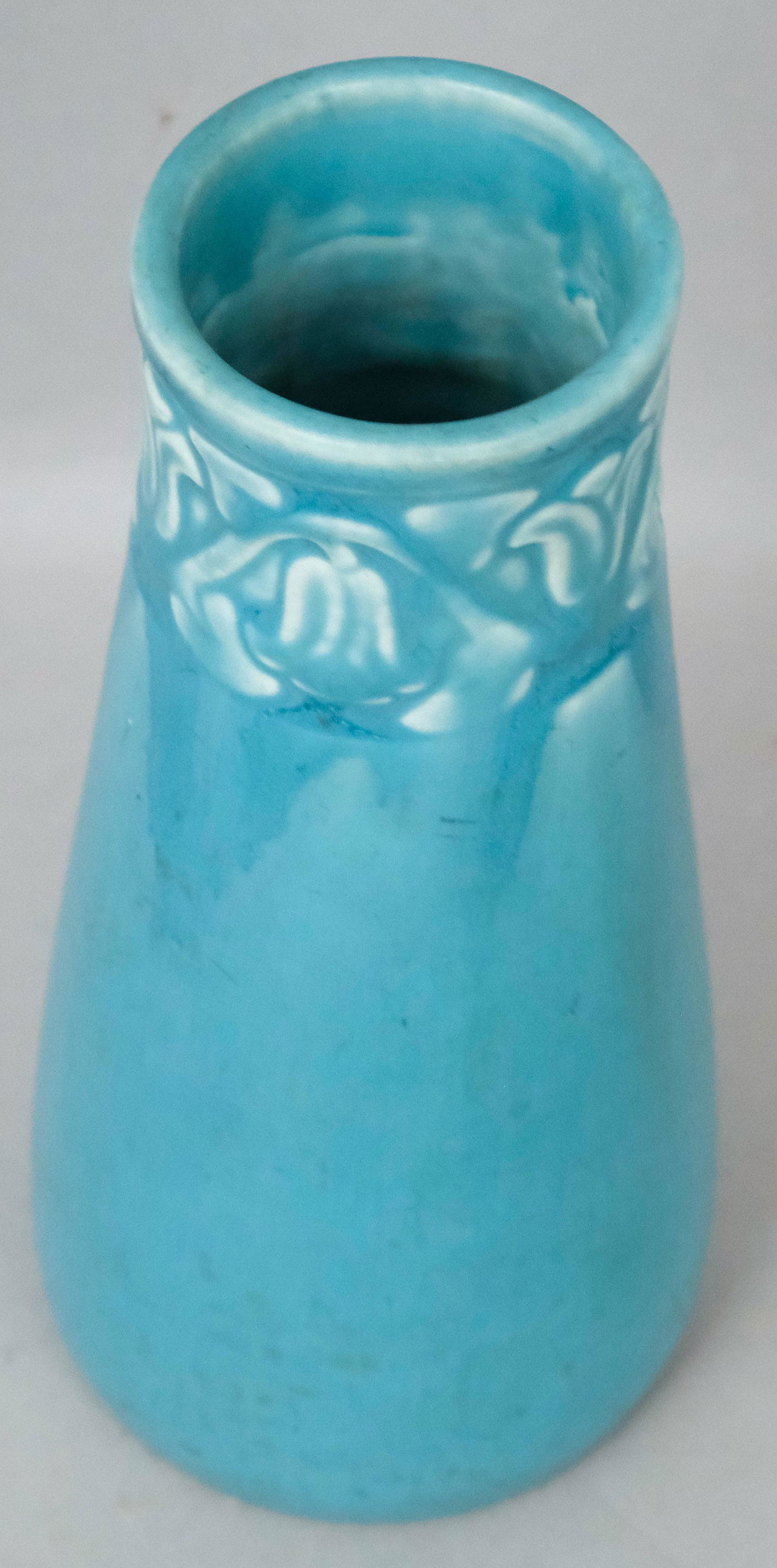 Rookwood Blue 2111 Vase C. 1928 (1 of 8)