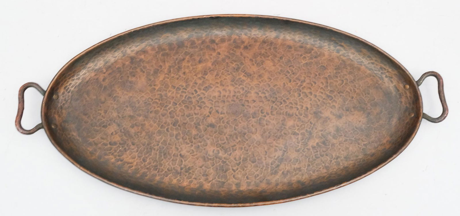 Gustav Stickley Hammered Copper Tray (1 of 6)