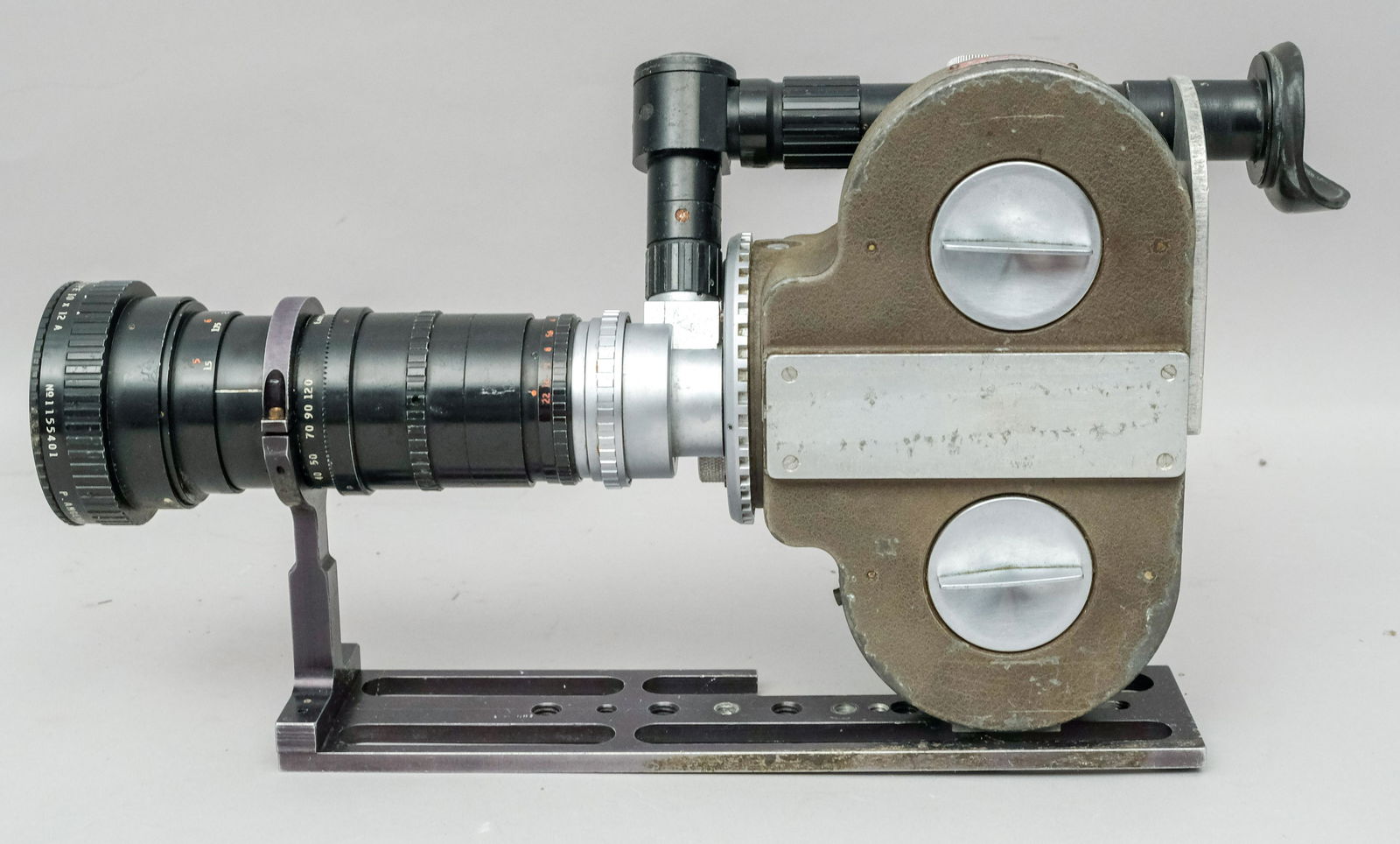 Angenieux-Zoom Type 10 X 12 A Lens with Camera (1 of 9)