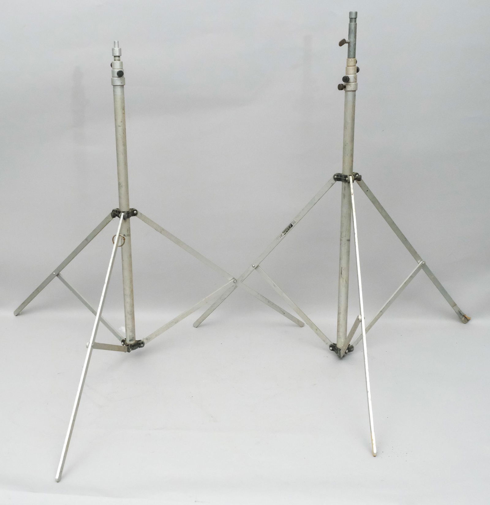 Pair of Vintage Professional Camera Tripods (1 of 2)