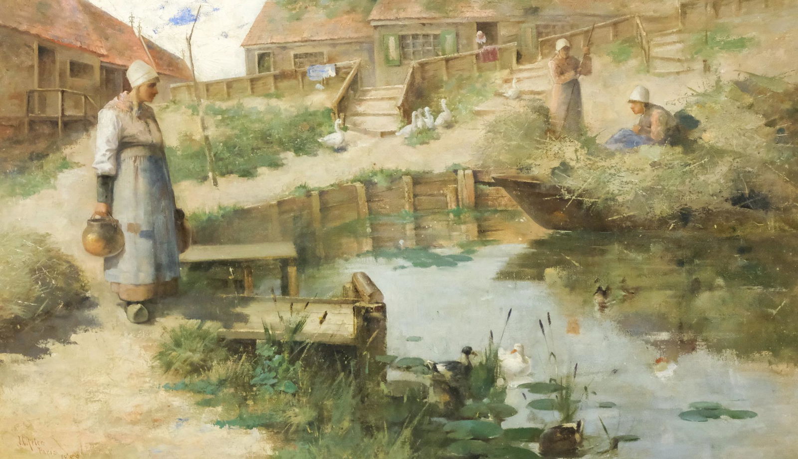 John Charles Arter, Fetching Water (1 of 7)