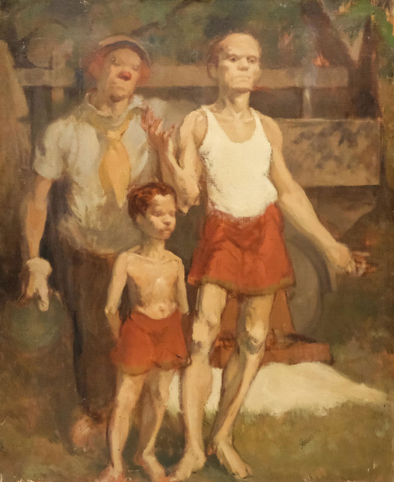 Henry Sampson Gillette, Carnival Performers (1 of 6)