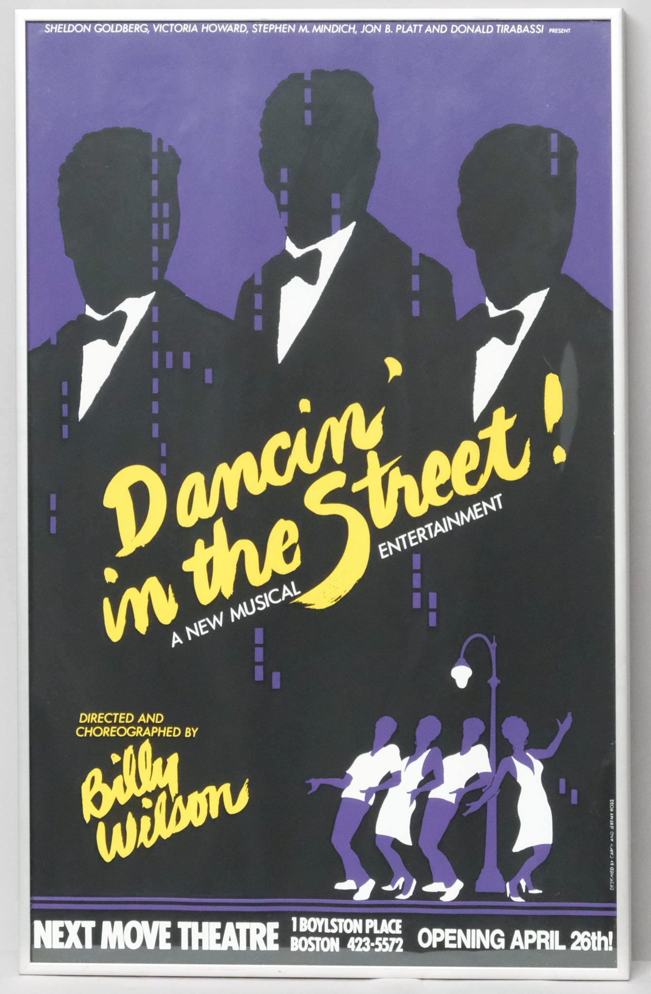 Signed Playbill, "Dancing in the Street" (1 of 4)