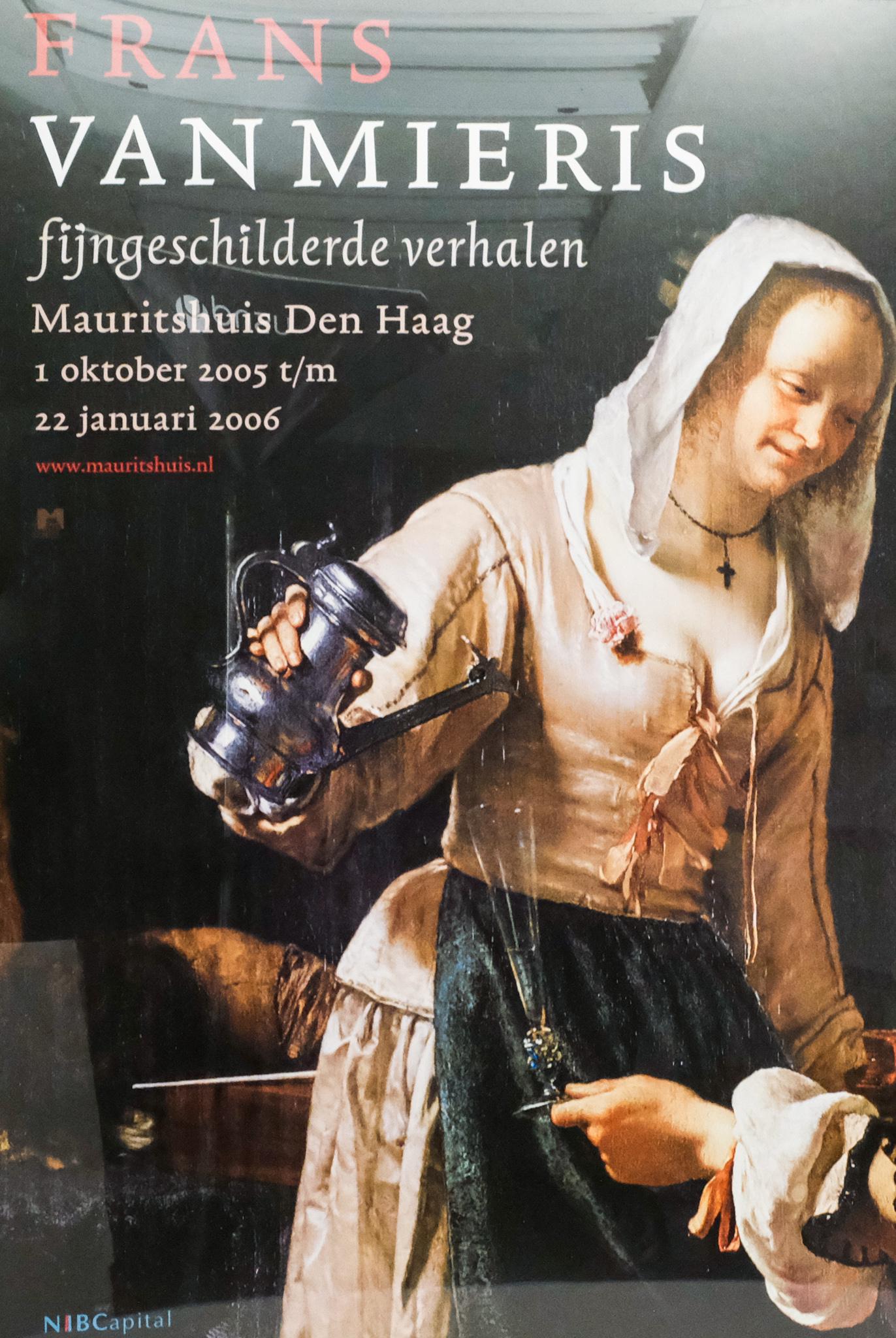 Mauritshuis Den Haag Poster, Frans Van Mieris Show (1 of 4)