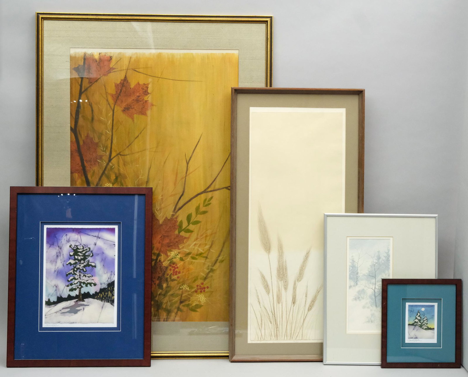 Group of Five Outdoor Scenes (1 of 6)