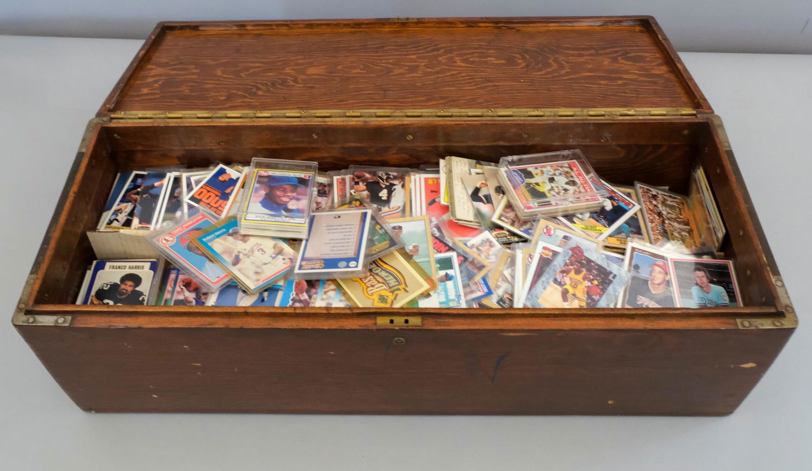 Large Locker Box of Sports Cards (1 of 7)