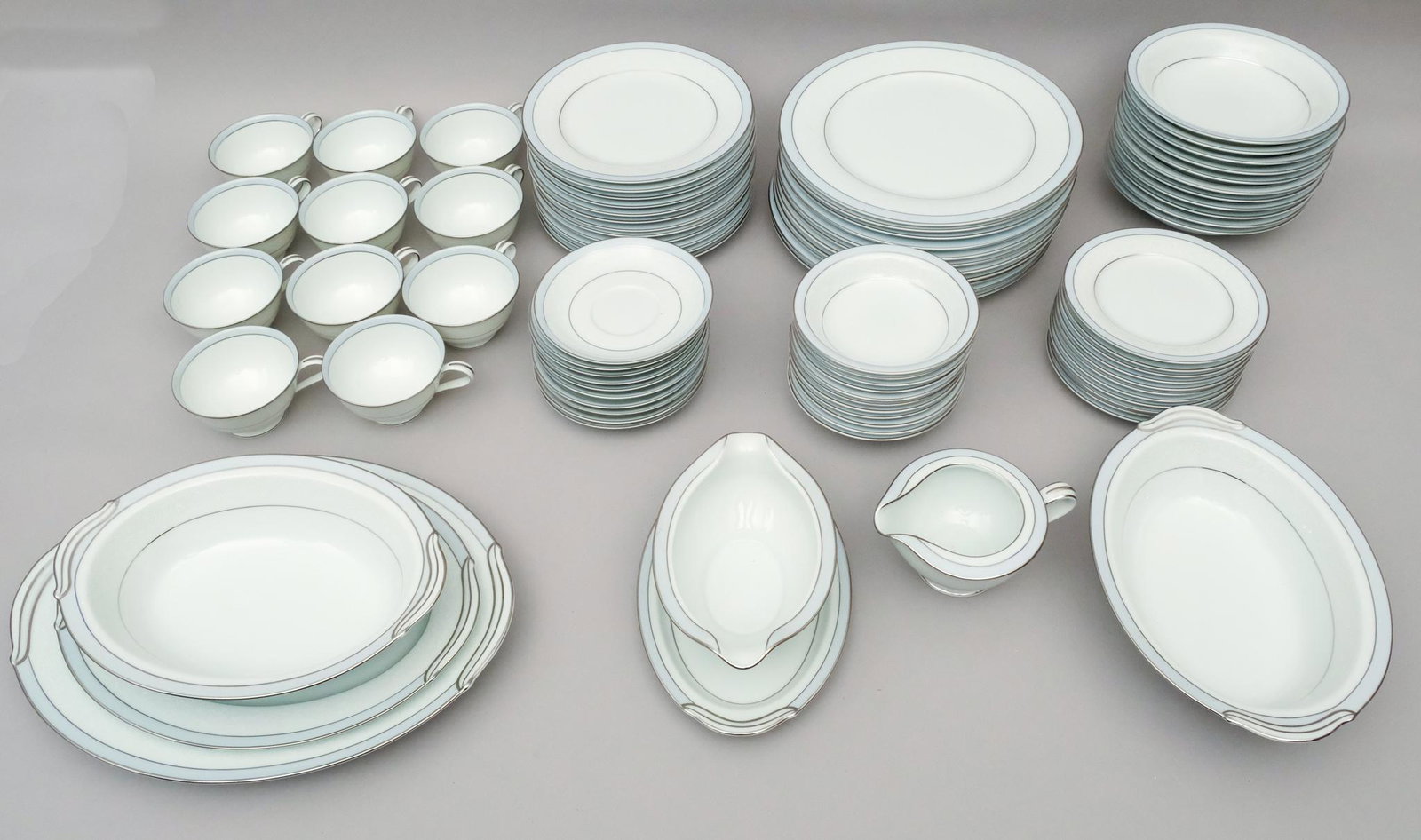Noritake "Brandon" Pattern Porcelain Dinnerware (1 of 4)