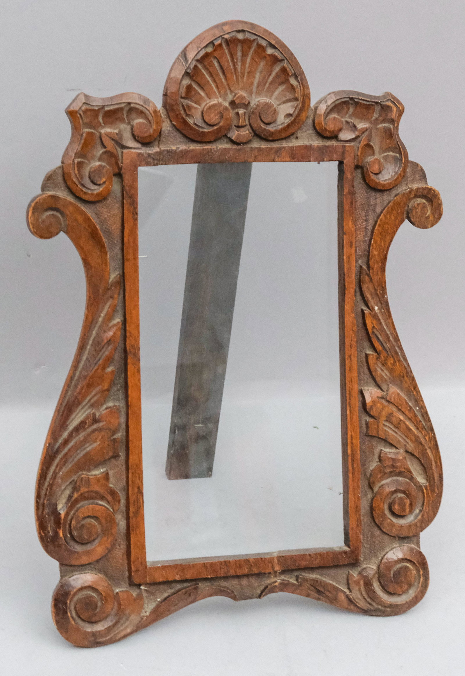 Carved Oak Tabletop Frame (1 of 6)