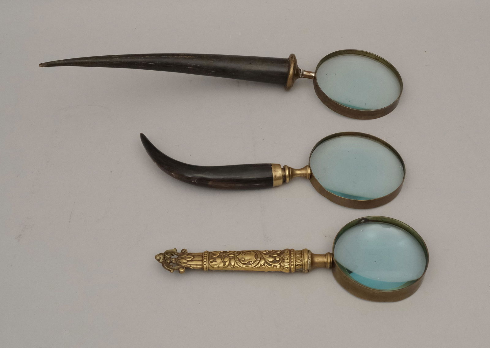 Lot of 3 Desk Magnifying Glasses (1 of 7)