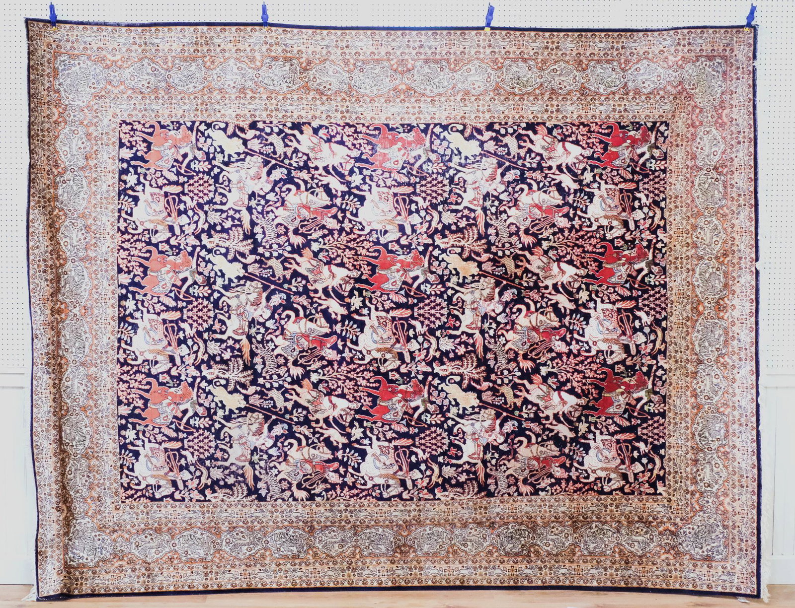 Central Persian Hunt Rug (1 of 6)