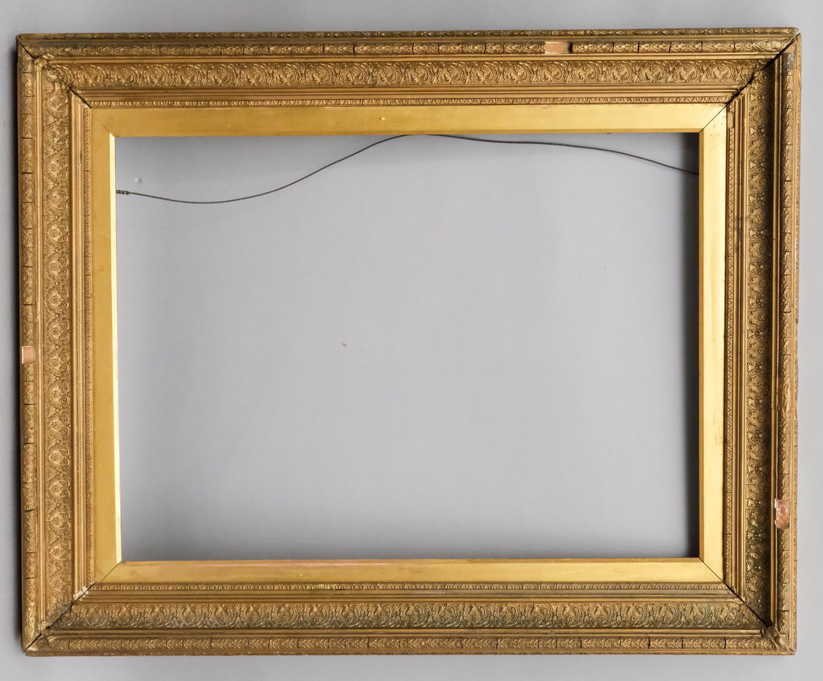 Hudson River School Gilt Frame: American, ca. 1870. Rabbet: 22" x 30", overall: 32" x 40", molding: 5"
