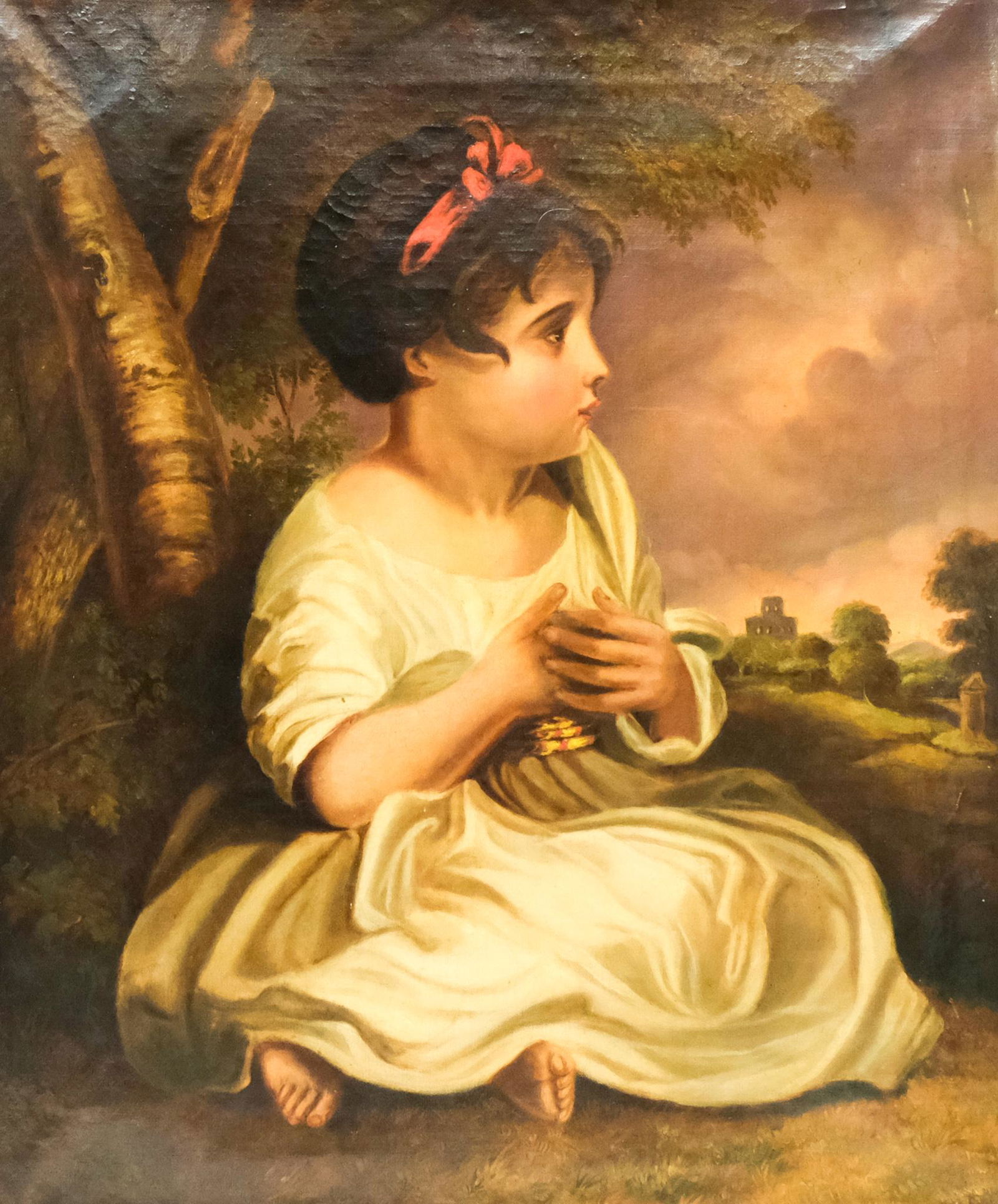 American School, Portrait of a Little Girl (1 of 8)