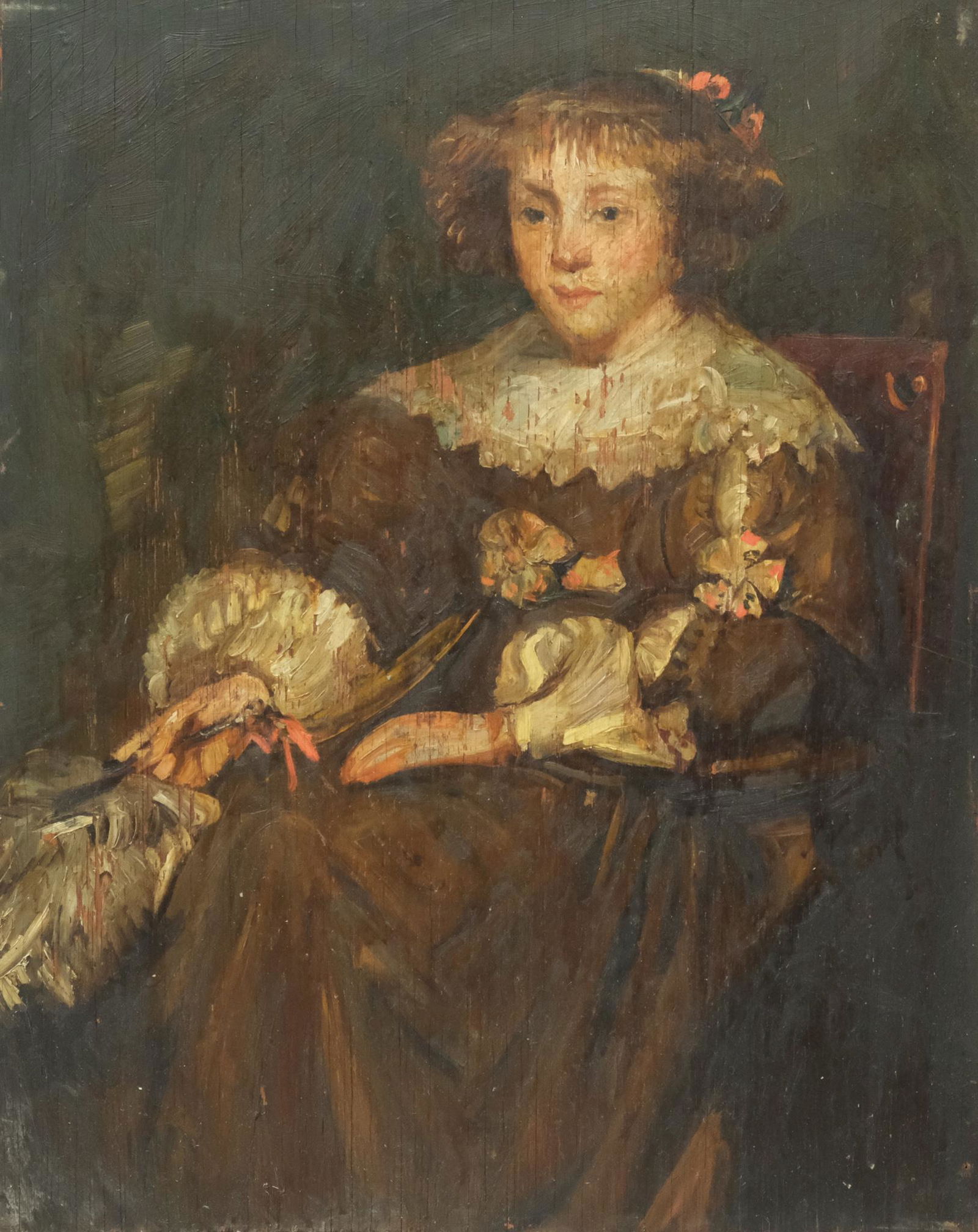 American School, Portrait of a Girl (1 of 4)