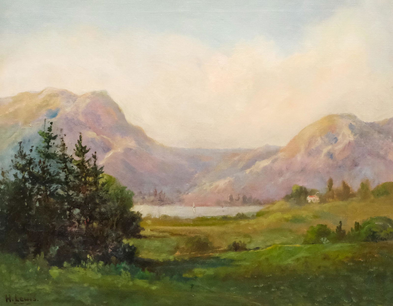 Henry Lewis, Alpine landscape (1 of 5)