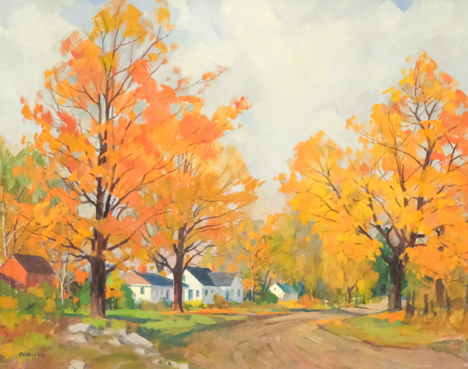 Clifford McCormick Ulp, "Autumn Morning" (1 of 7)