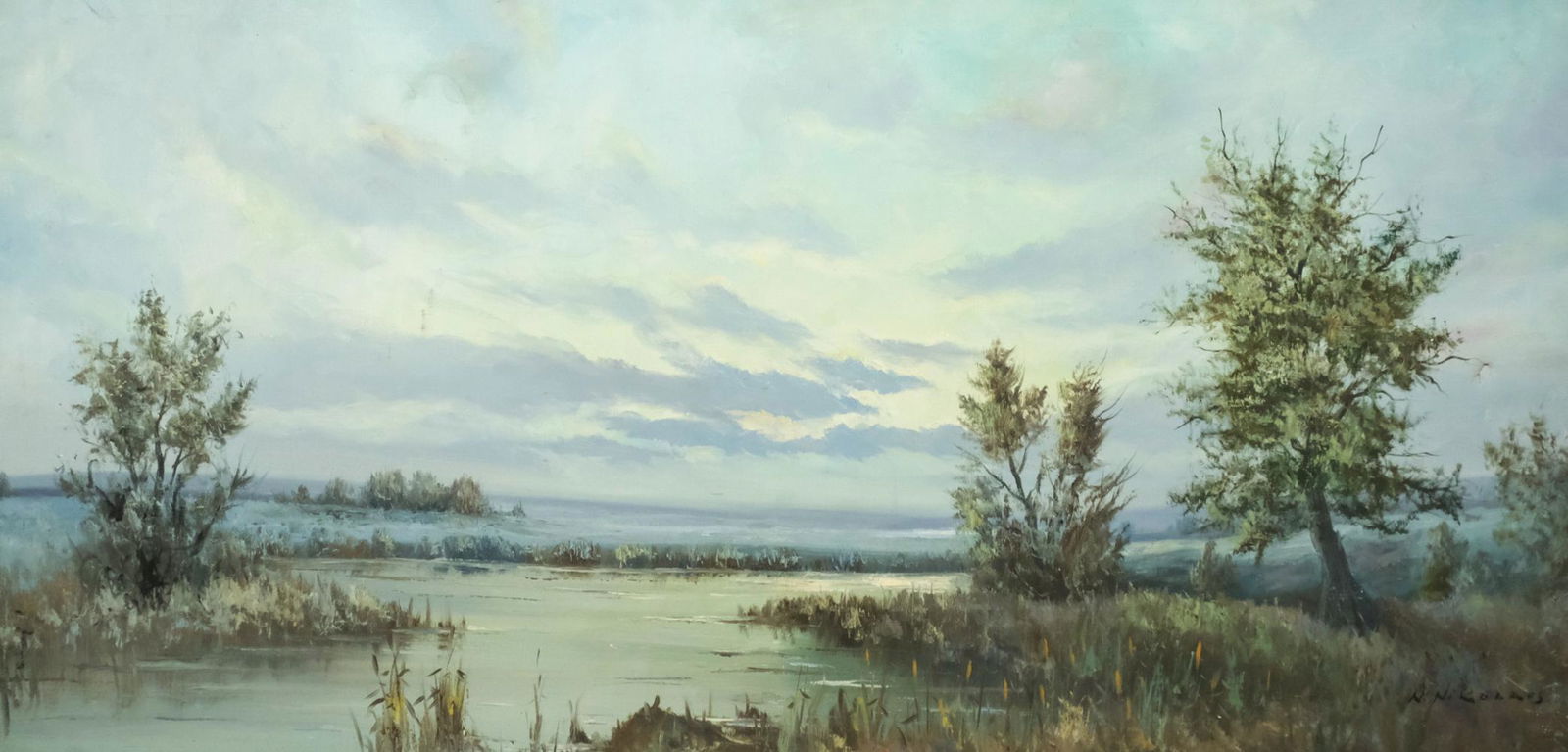 Four Framed Artworks of Various Genres (1 of 9)