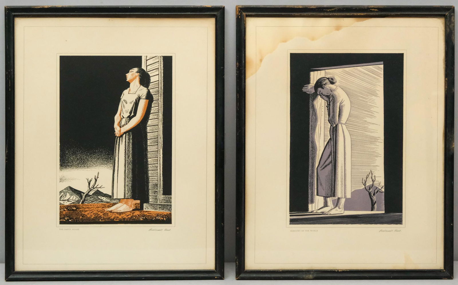 Group of Two Rockwell Kent Prints (1 of 8)