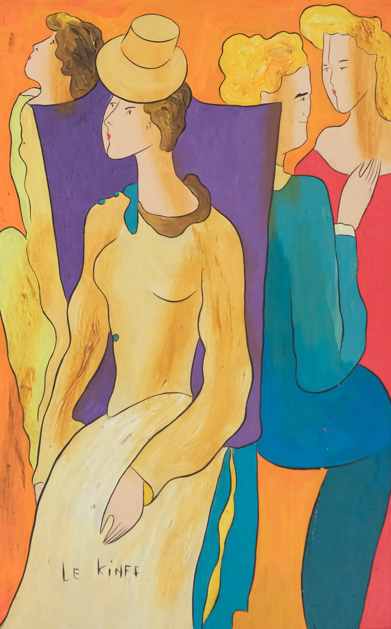 Linda Le Kinff, Yellow Hat (1 of 3)