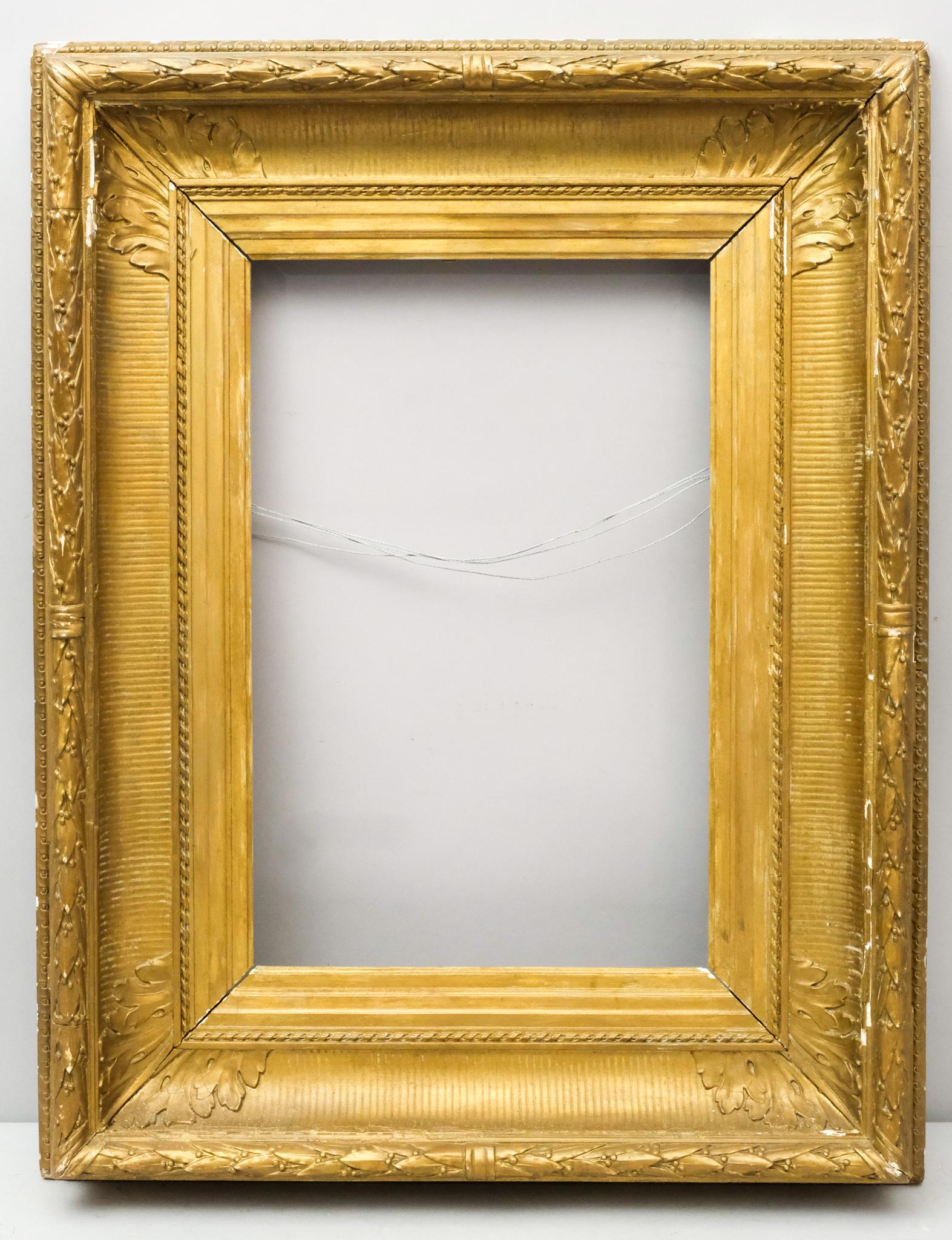 French Neoclassical Fluted Cove Frame (1 of 5)