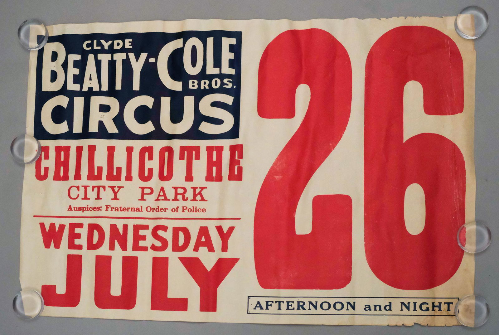 Large Lot of Vintage and Antique Circus Posters (1 of 14)