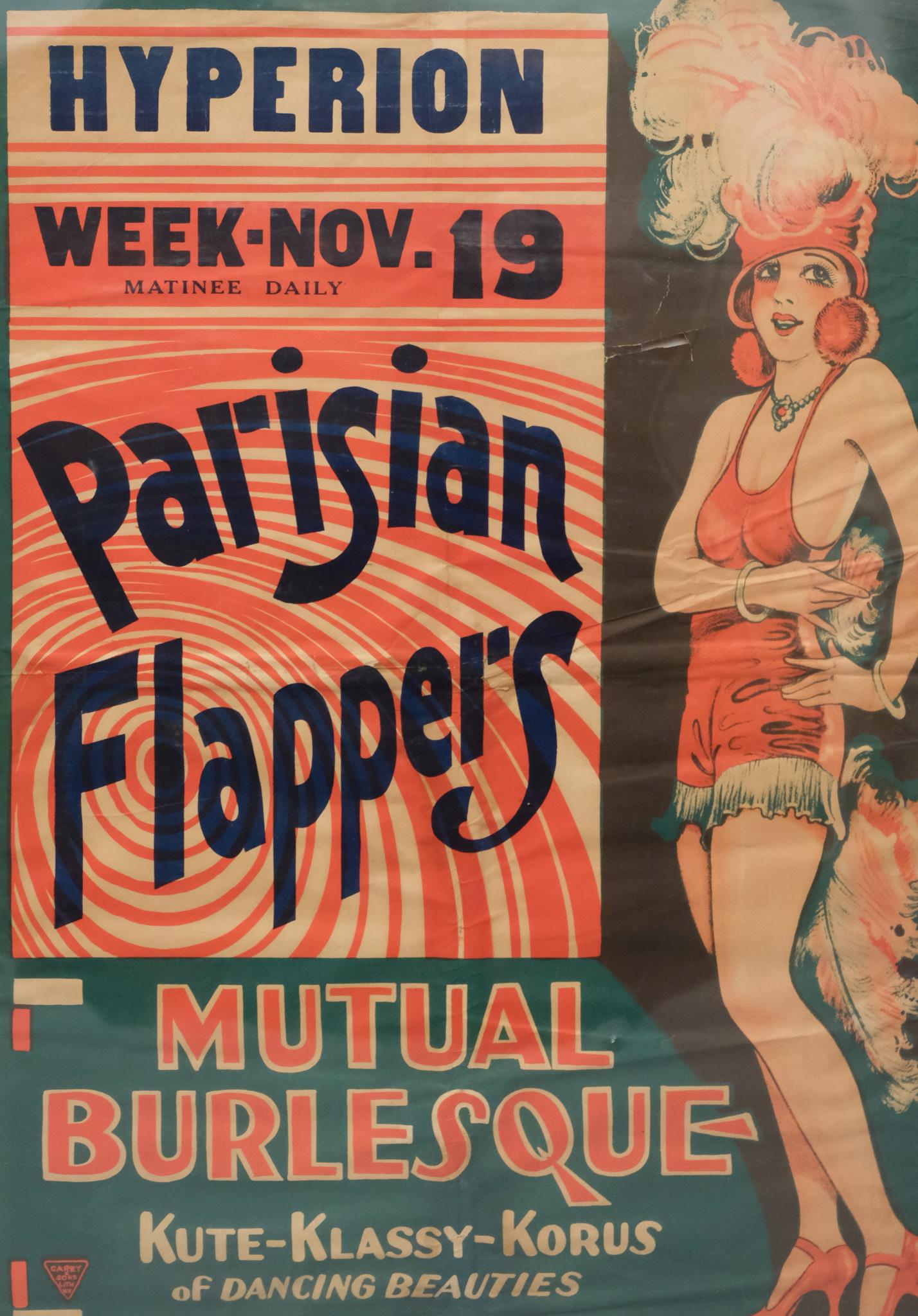 Poster for "Hyperion, Parisian Flappers" (1 of 6)