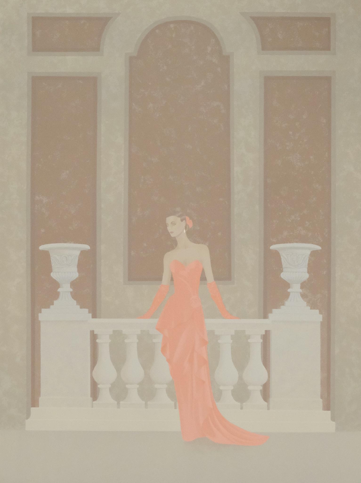 Annie Retivat, Woman In Red Dress (1 of 3)