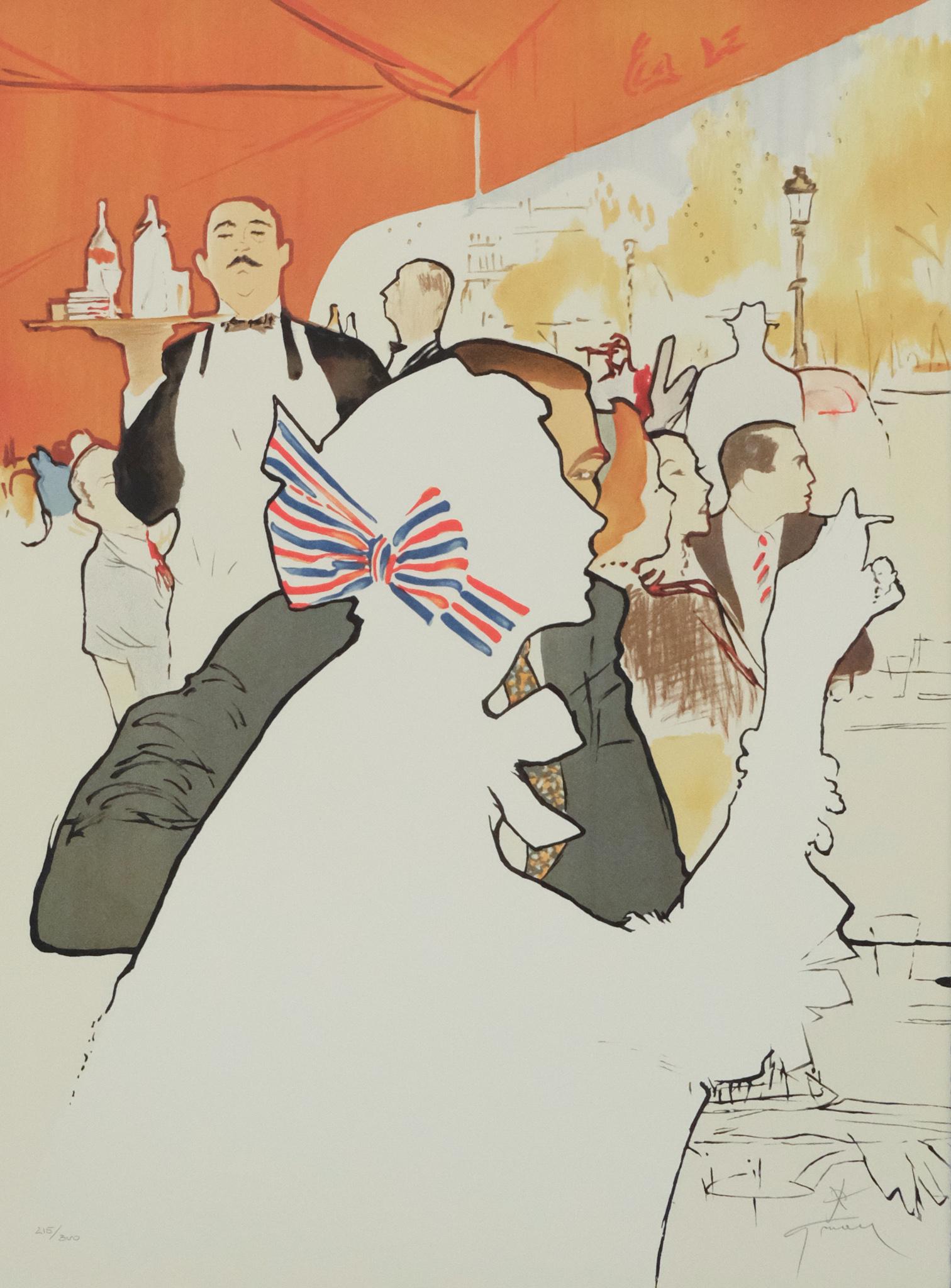 Rene Gruau, "Bistro" (1 of 3)
