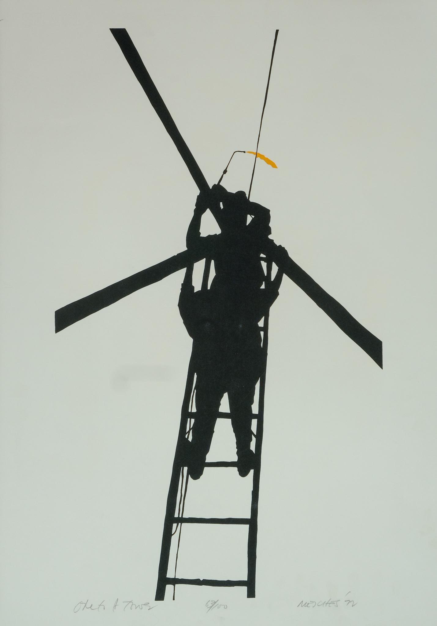 Arnold Mesches, Ode to a Tower (1 of 3)