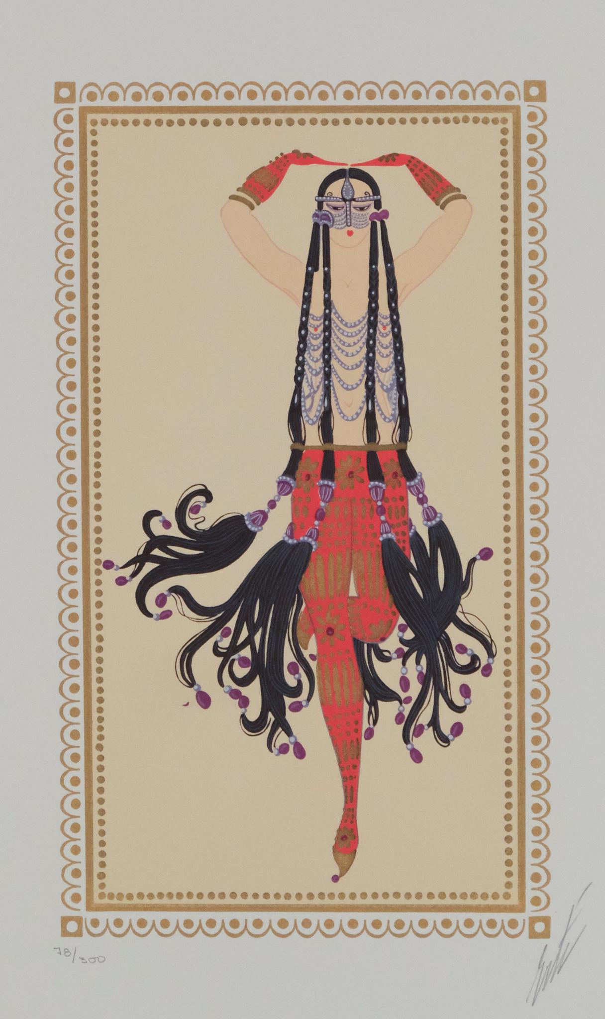 Erte, "Scheherazade La Nuit" Litho (1 of 3)