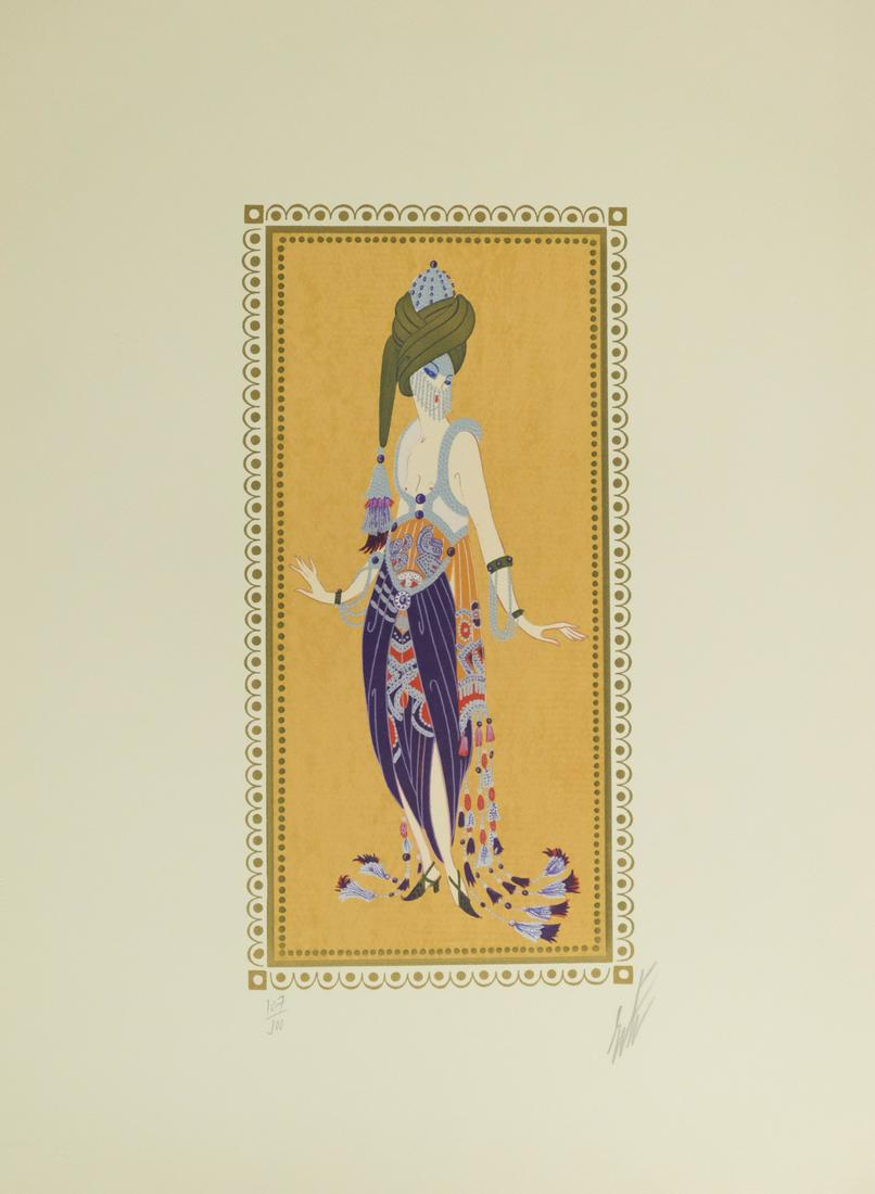 Erte, "Scheherazade Thousand and One Nights" Litho (1 of 3)