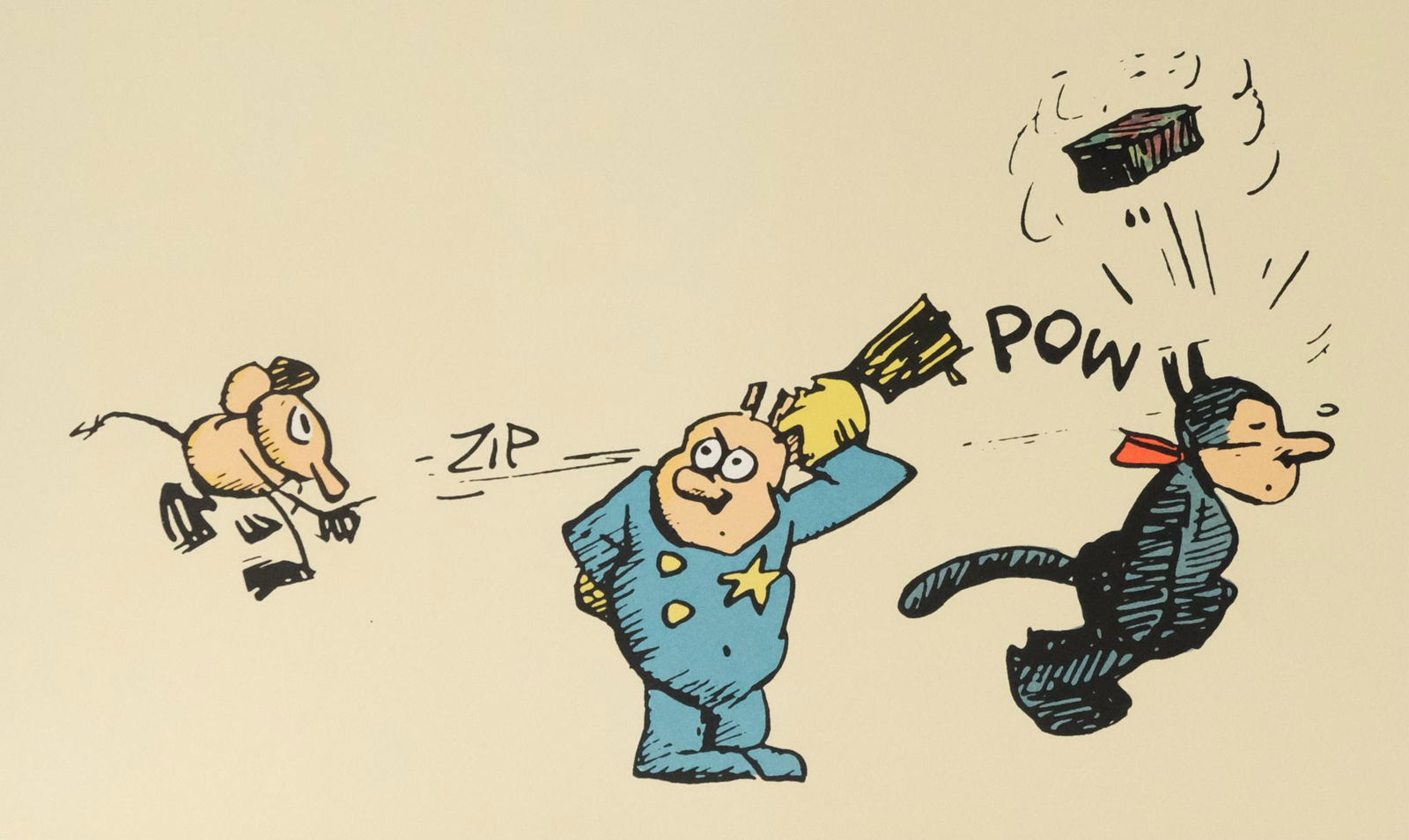 George Harriman, Zip Pow Litho (1 of 2)