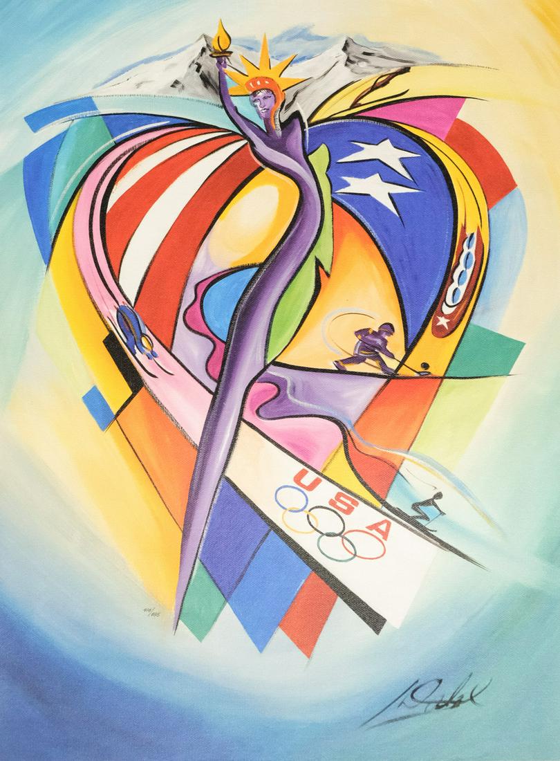 Alfred Gockel, "USOC Olympic Celebration" (1 of 3)