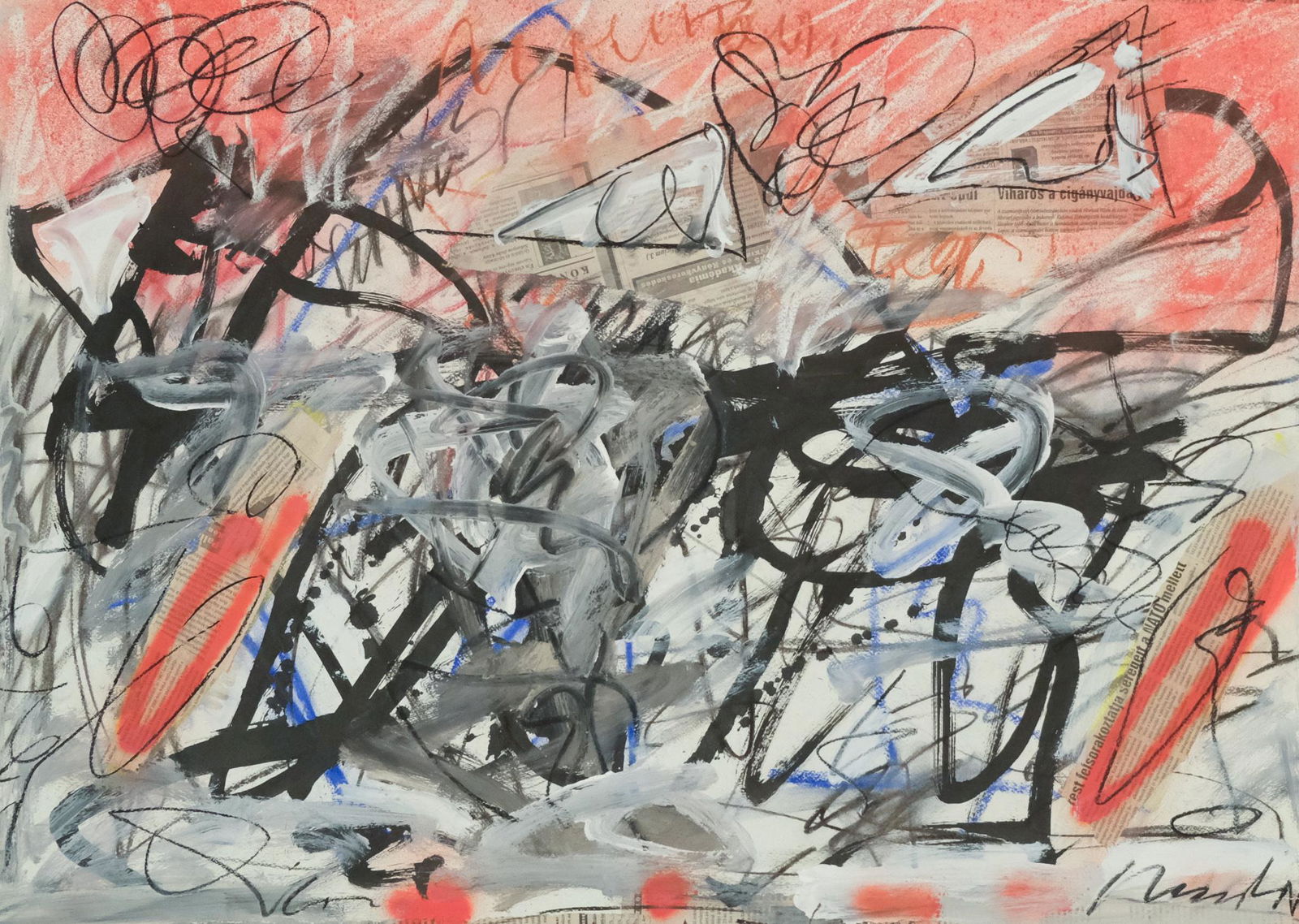 Andras Markos, Abstract Mixed Media (1 of 3)