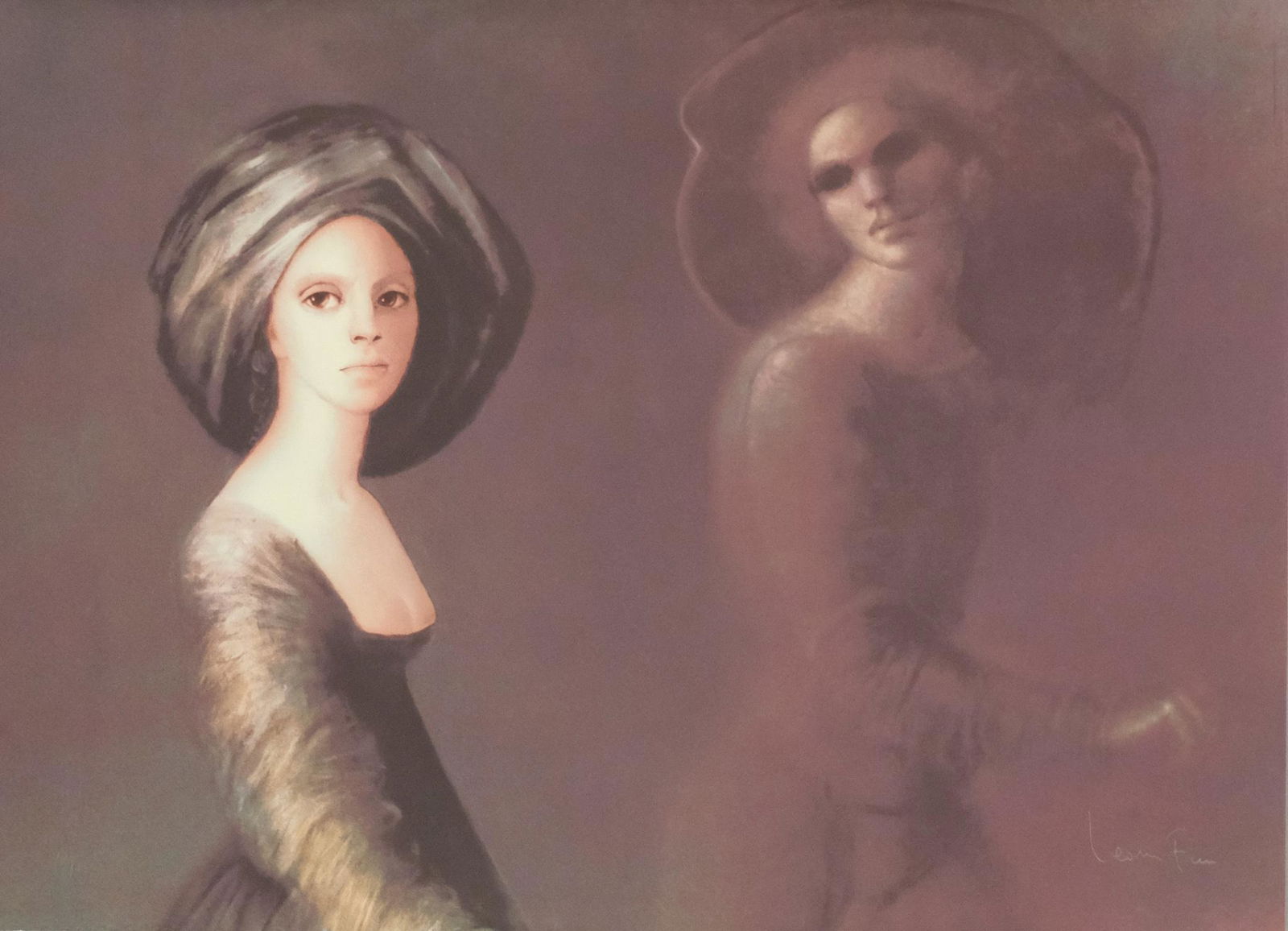 Leonor Fini, "La Tenebrosa" (1 of 3)