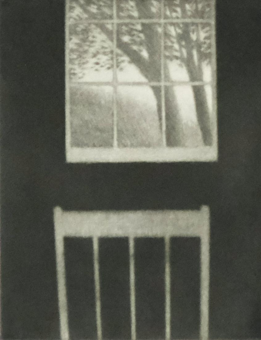 Robert Kipniss, "Landscape with Window and Chair" (1 of 4)