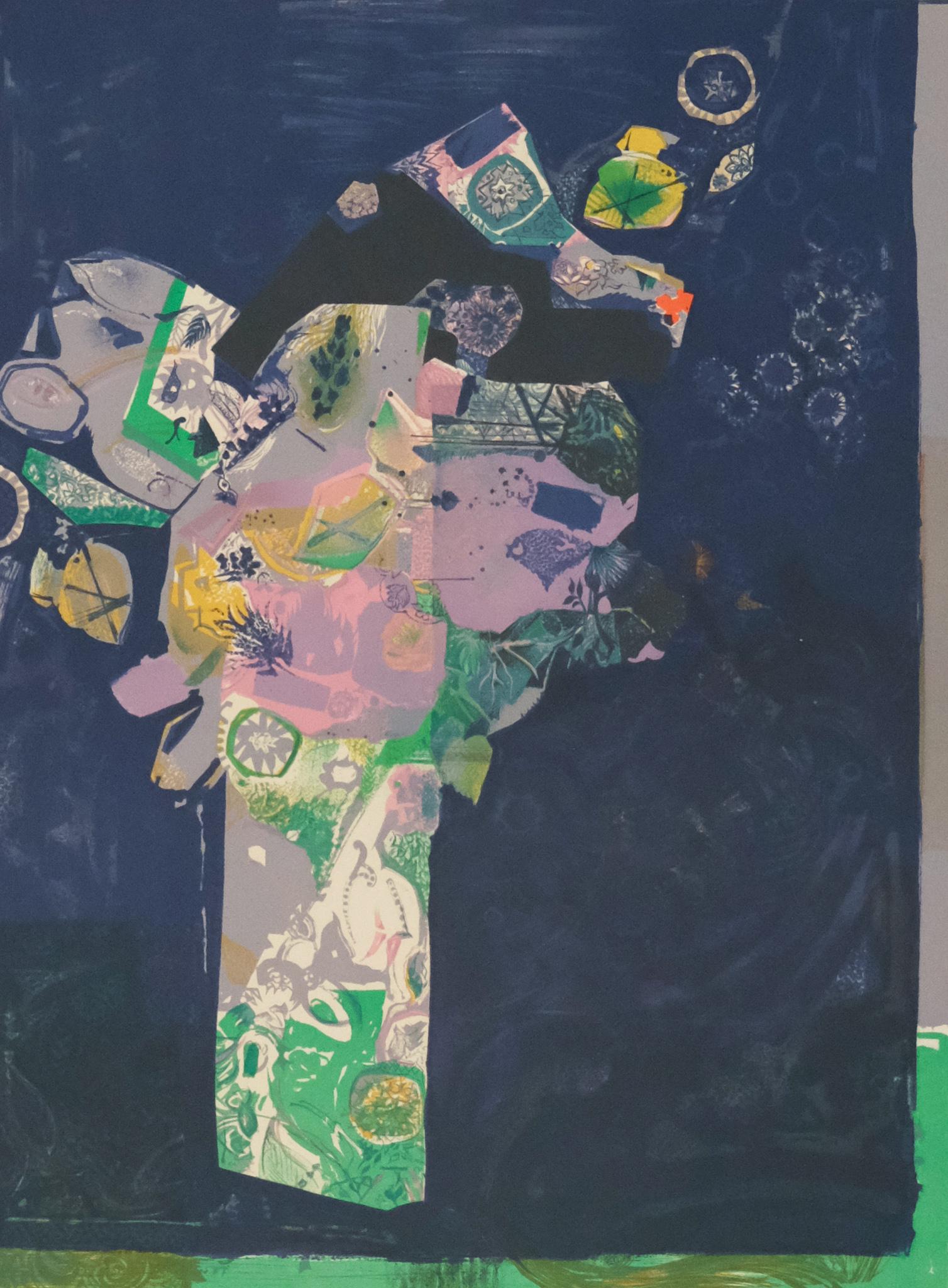 Roger Bezombes, "Bouquet de Fleurs" (1 of 3)