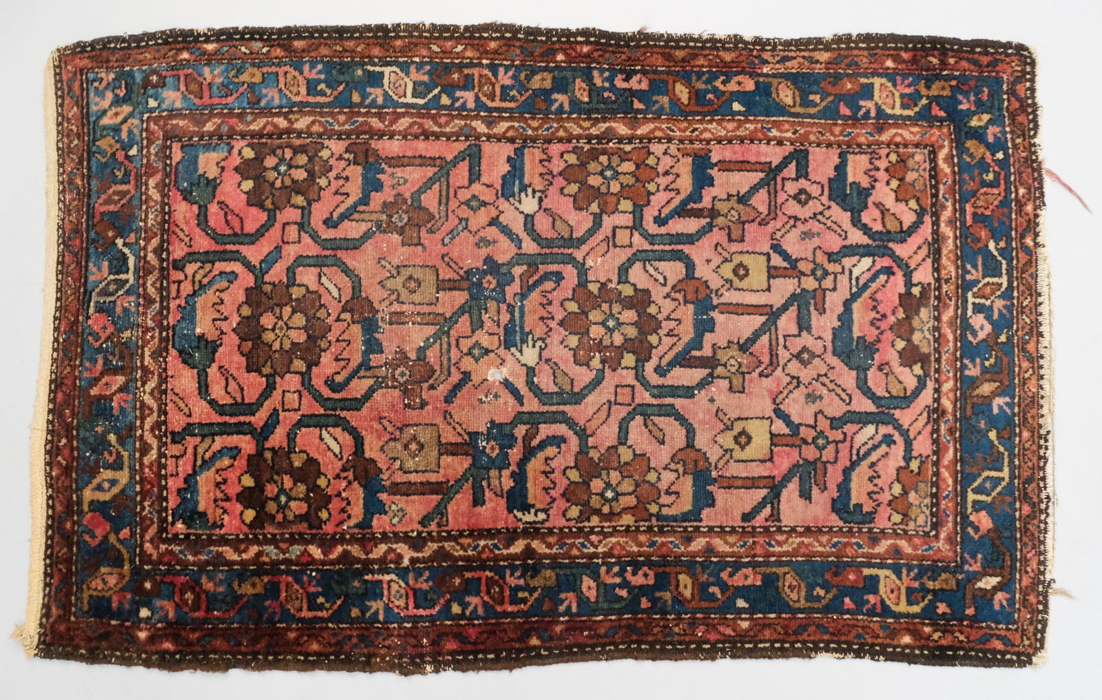 Antique Hamadan Persian Handmade Rug (1 of 7)