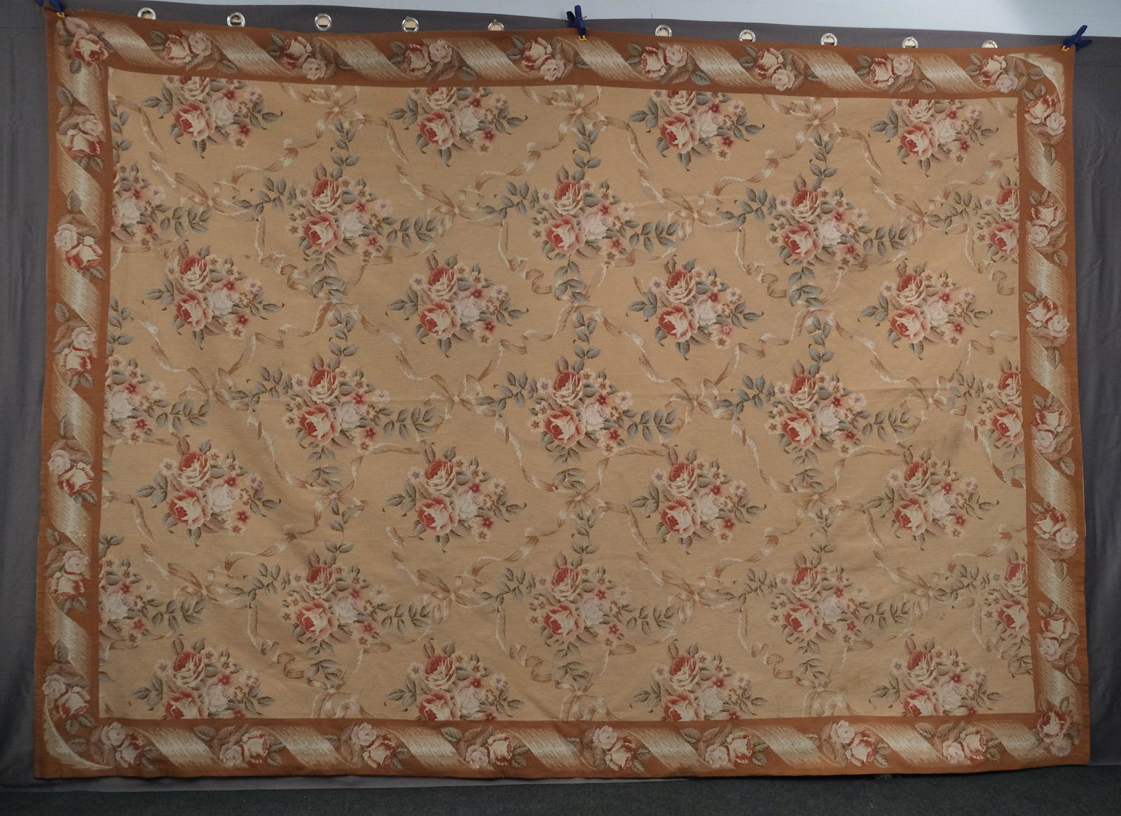 French Aubusson Tapestry Rug (1 of 5)