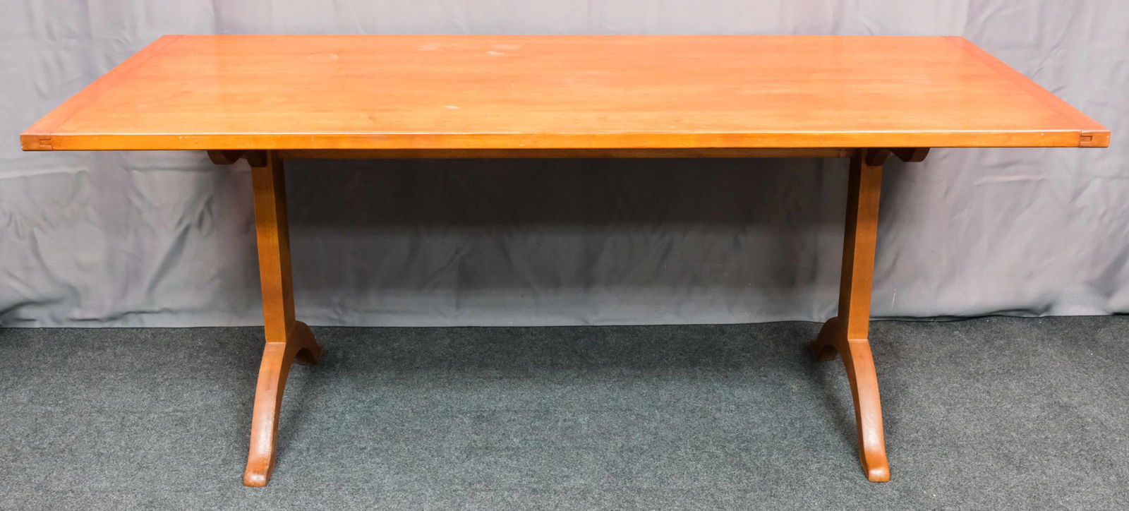 Custom Cherry Shaker Style Dining Table (1 of 7)