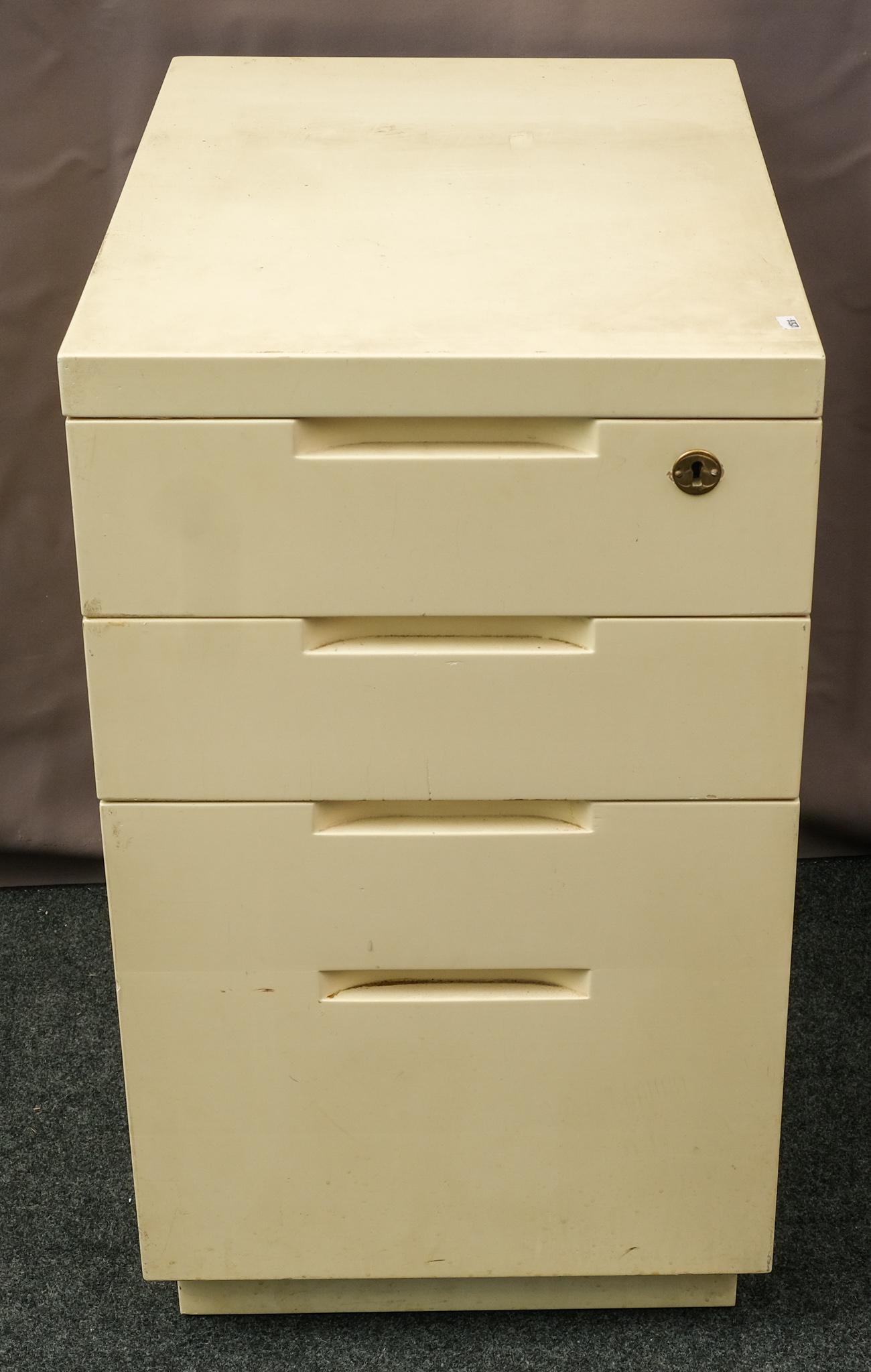 Modern Enamel File Cabinet (1 of 7)