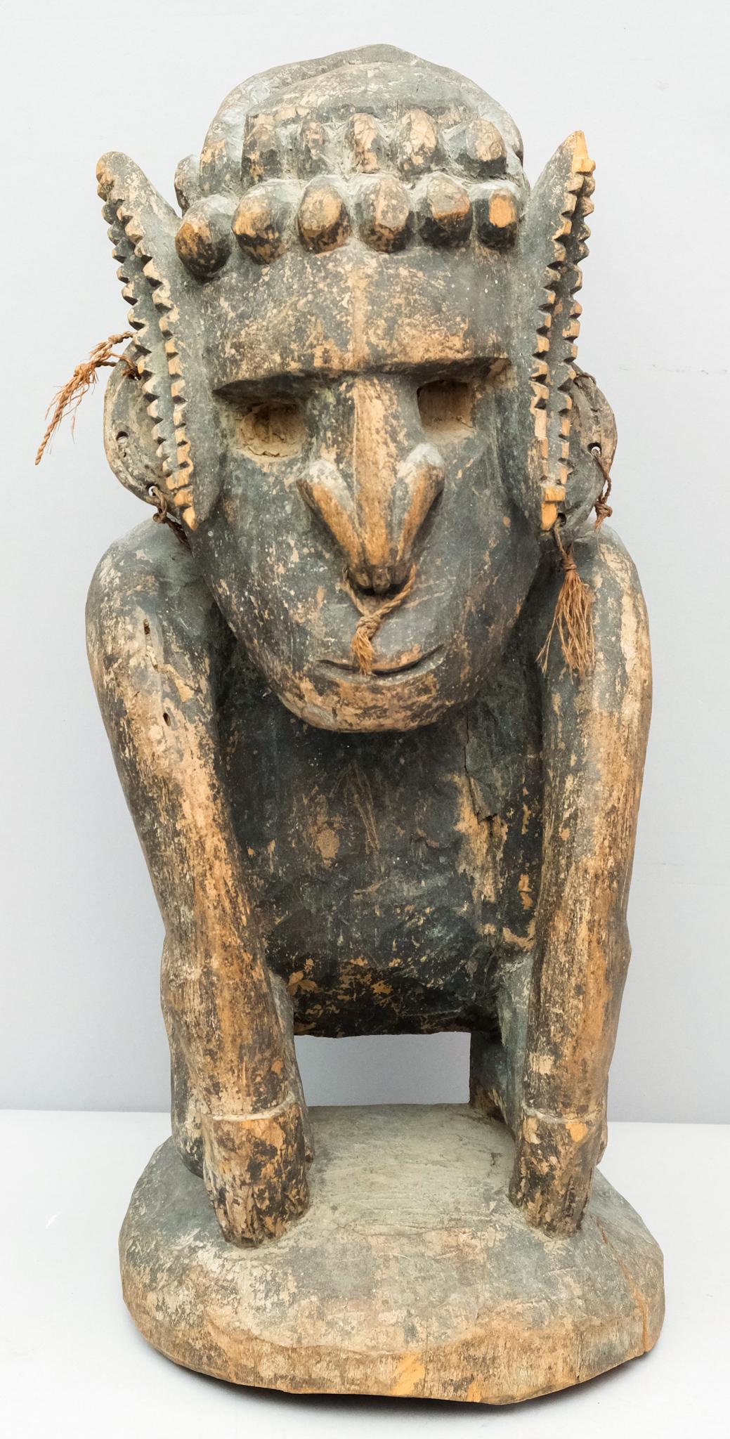 Large African Tribal Wood Carving (1 of 9)